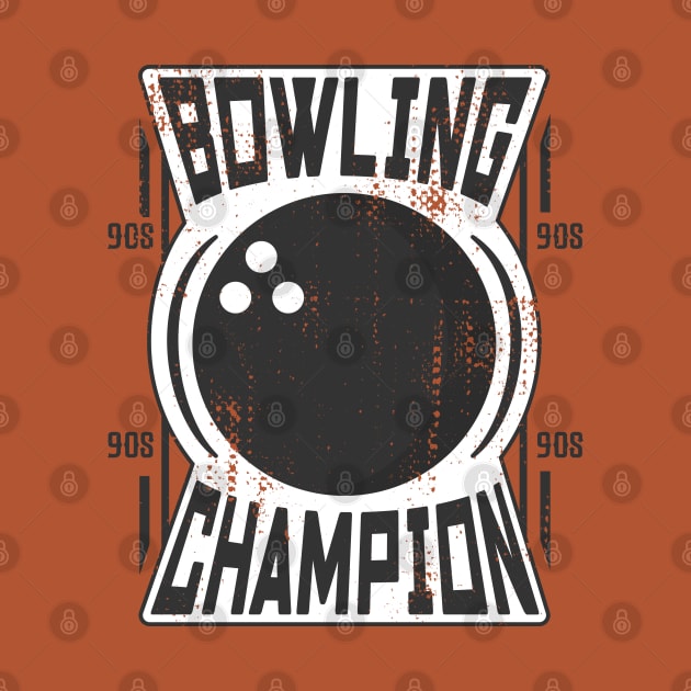 Bowling Champion by ArtStopCreative