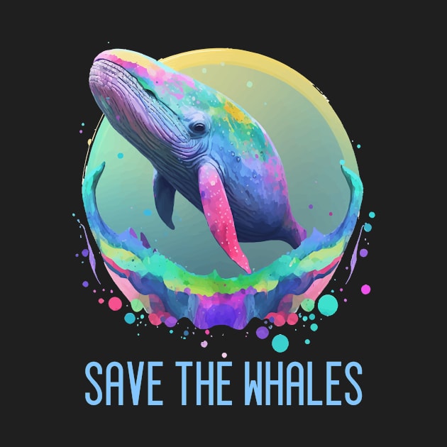 Save The Whales by Hoomie Apparel