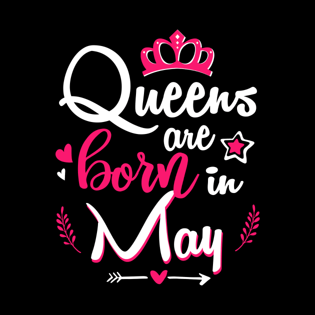 Women Queens Are Born In May by Manonee