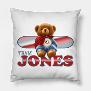 Team Jones Pillow