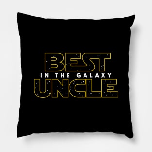 Best Uncle in the Galaxy v2 Pillow