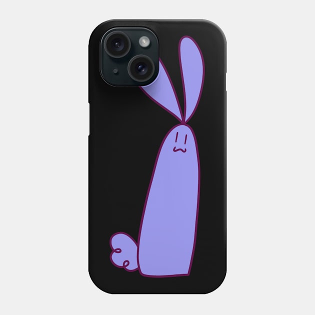 Purple Bunny Phone Case by saradaboru