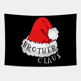 Brother Claus Santa Hat Christmas Matching Family Pajama Tapestry