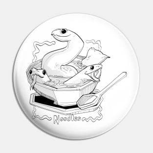 Snake Noodle Ramen Pin