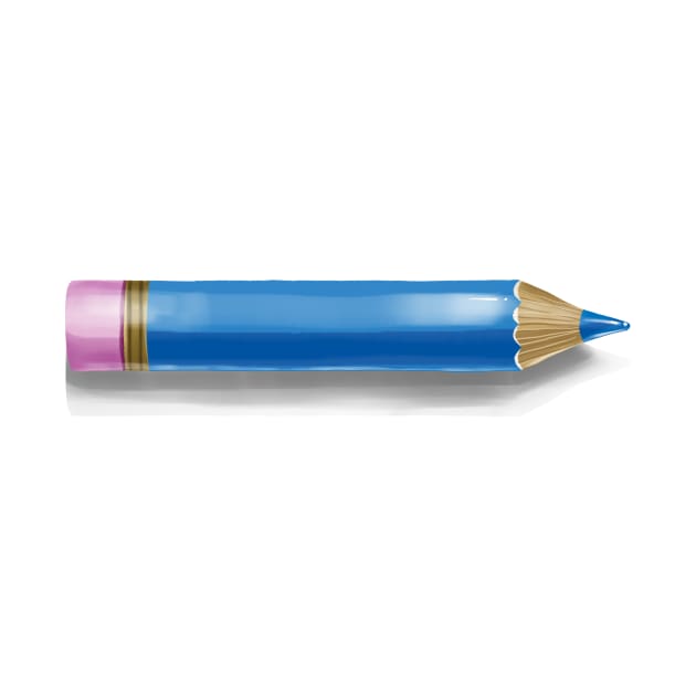 Blue Pencil by Rowena Aitken