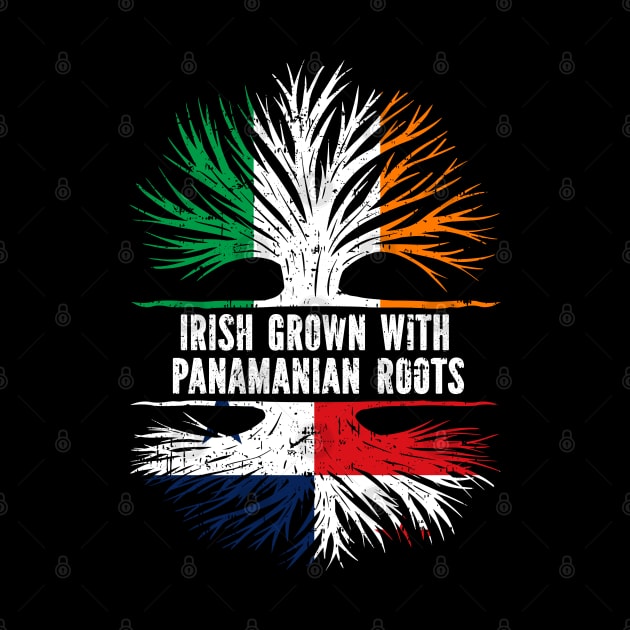 Irish Grown With Panamanian Roots Ireland Flag by silvercoin