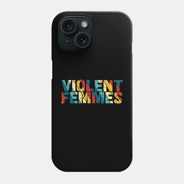 Retro Color - Violent Femmes Phone Case by Arestration