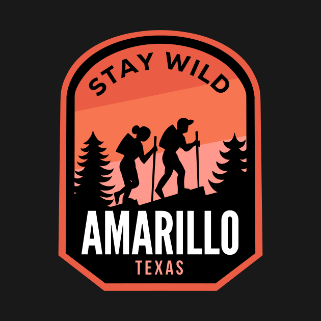 Amarillo Texas Hiking in Nature by HalpinDesign