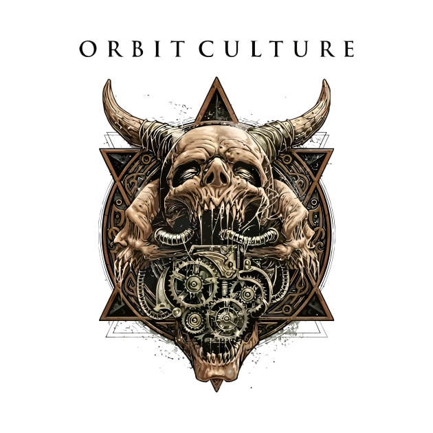 orbit culture heavy Death Metal Music band by darkARTprint