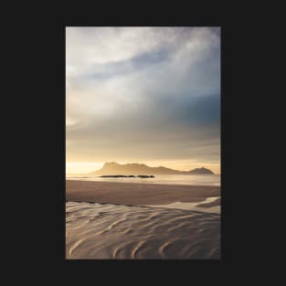 Golden light at beach in Borneo Bako national park Malaysia T-Shirt