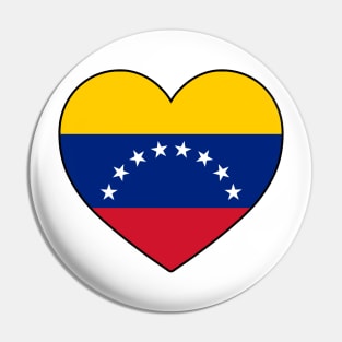 Heart - Venezuela Pin