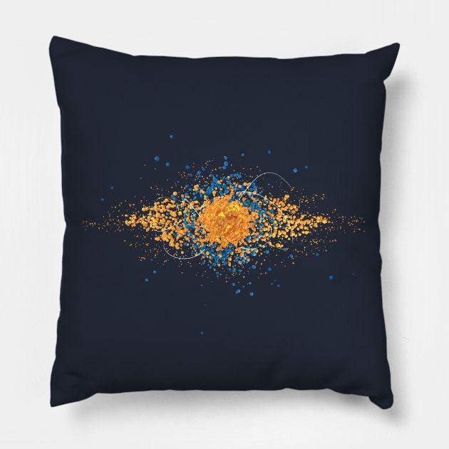 Cluster bubble Pillow by roman_v61