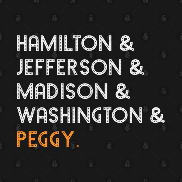 Hamilton & Jefferson & Madison & Washington & Peggy - Funny Hamilton by ahmed4411