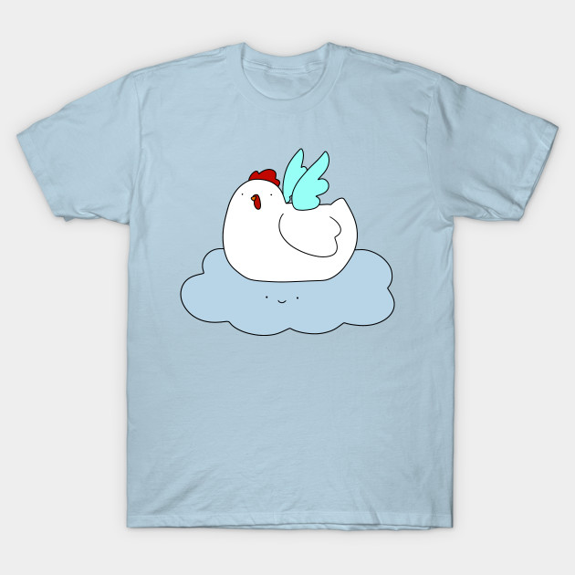 Discover Angel Cloud Chicken - Chicken - T-Shirt