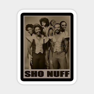 sho nuff retro vintage potrait Magnet