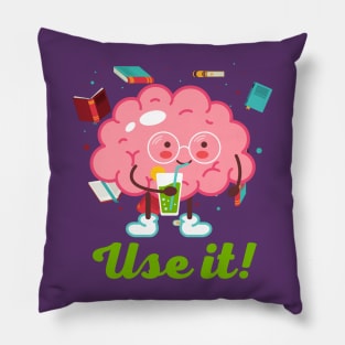 Use Your Brain! Pillow