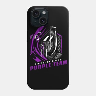 Purple Team | Hacker Design Phone Case