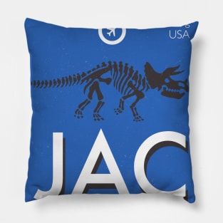 JAC airport Jackson Hole Pillow