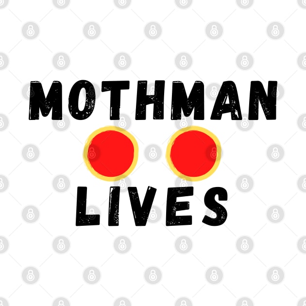 Mothman Lives - Black by KoreDemeter14