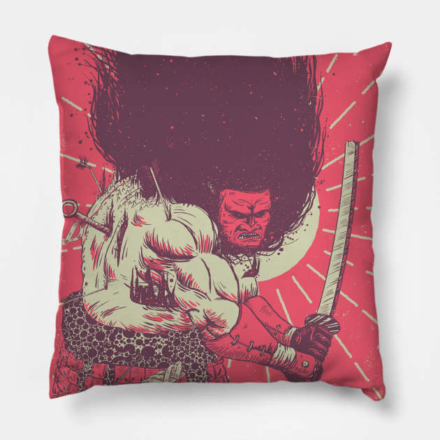 Ukita Hinawa- Degeneration (art print) Pillow by andbloom