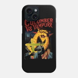 Cucumber vs Vampur Phone Case