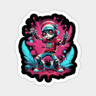 Zombie Cyborg  Beats Magnet