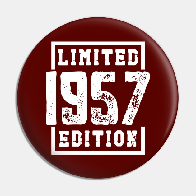 1957 Limited Edition Pin by colorsplash