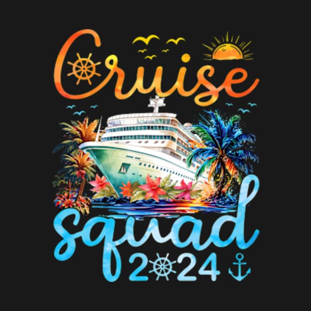 Cruise Squad 2024 Family Group Matching Cruising Vacation by Eduardo