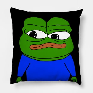 Apu Front Facing Pepe Pillow