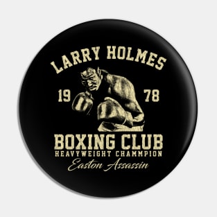 Boxing Club Larry Holmes Cream Pin