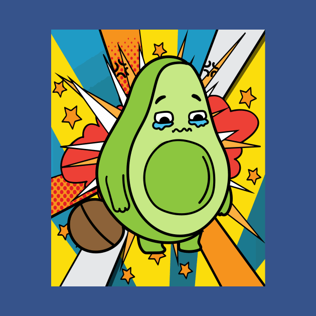 Funny Avocado Fruit by flofin