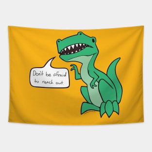 Reach-out Rex Tapestry