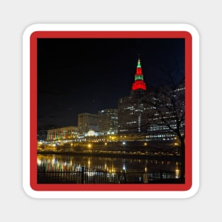 Tower City Red & Green Magnet