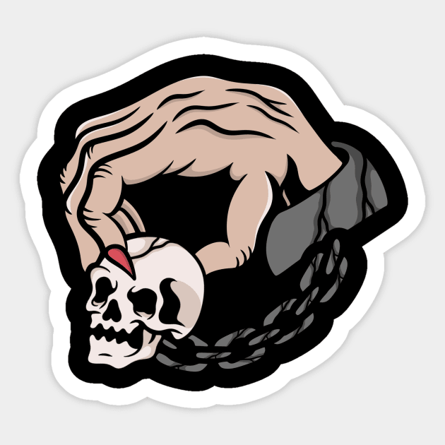 Prison skull - Prison - Sticker | TeePublic