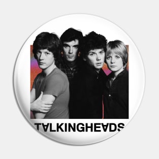 Vintage Talking Heads Pin