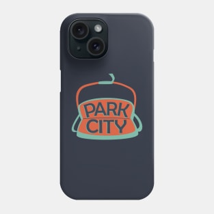 Park City Chairlift Graphic Phone Case