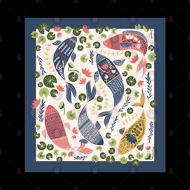 Koi Pond by YuanXuDesign