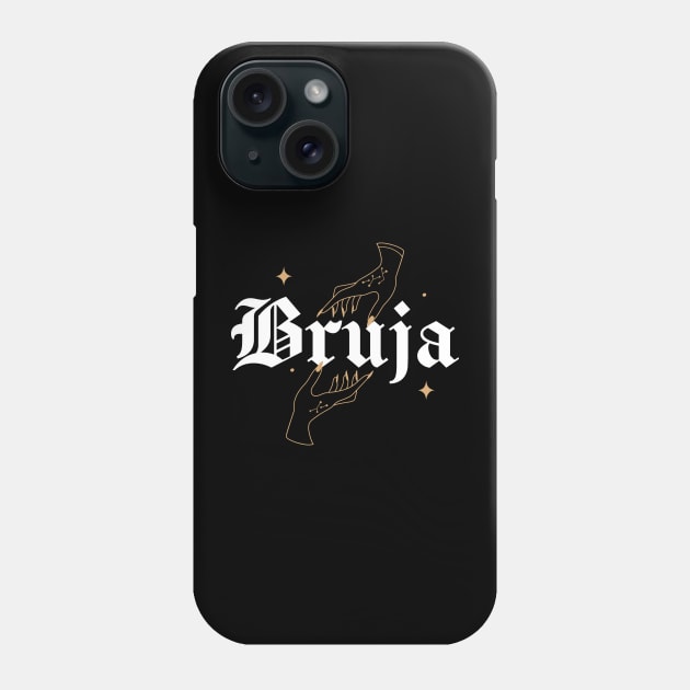 Bruja Vintage Chingona - WITCH bruja Phone Case by savage land 