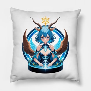 Libra kemonomimi girl Pillow