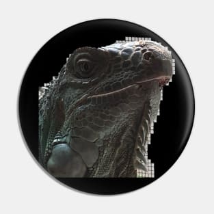 The Green Iguana Pin