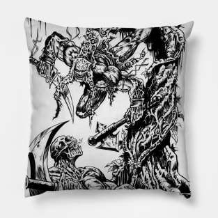 SAVAGE BARBARIAN Pillow