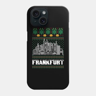 Frankfurt Germany Ugly Christmas Phone Case