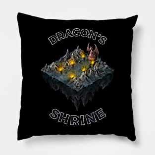 Isometric DnD RPG Dragon's Shrine Pillow