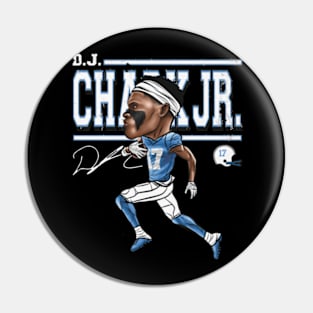 D.J. Chark Carolina Cartoon Pin