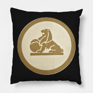 The Golden Lion Pillow