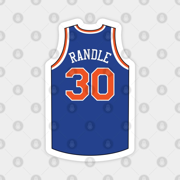 Julius Randle New York Jersey Qiangy Magnet by qiangdade