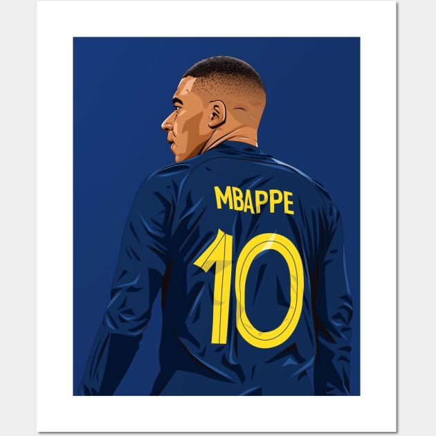 Kylian Mbappé Poster Print