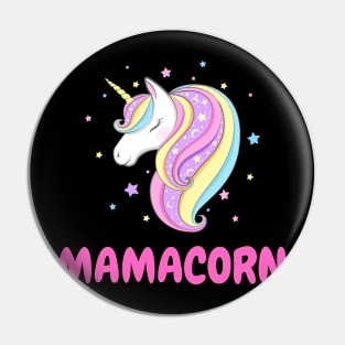 Mamacorn Unicorn Mom Pin