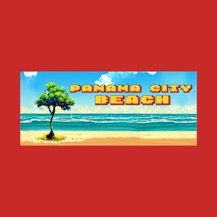 Panama City Beach | 8 Bit | Retro | Vintage T-Shirt