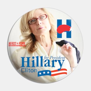 Nina Hartley Is Hilary Cliton Pin